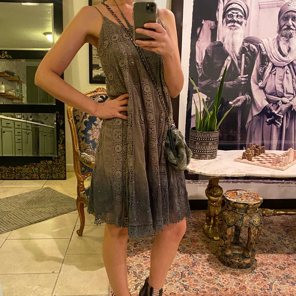 FREE PEOPLE dress, cotton lace fabric, XS, NWT